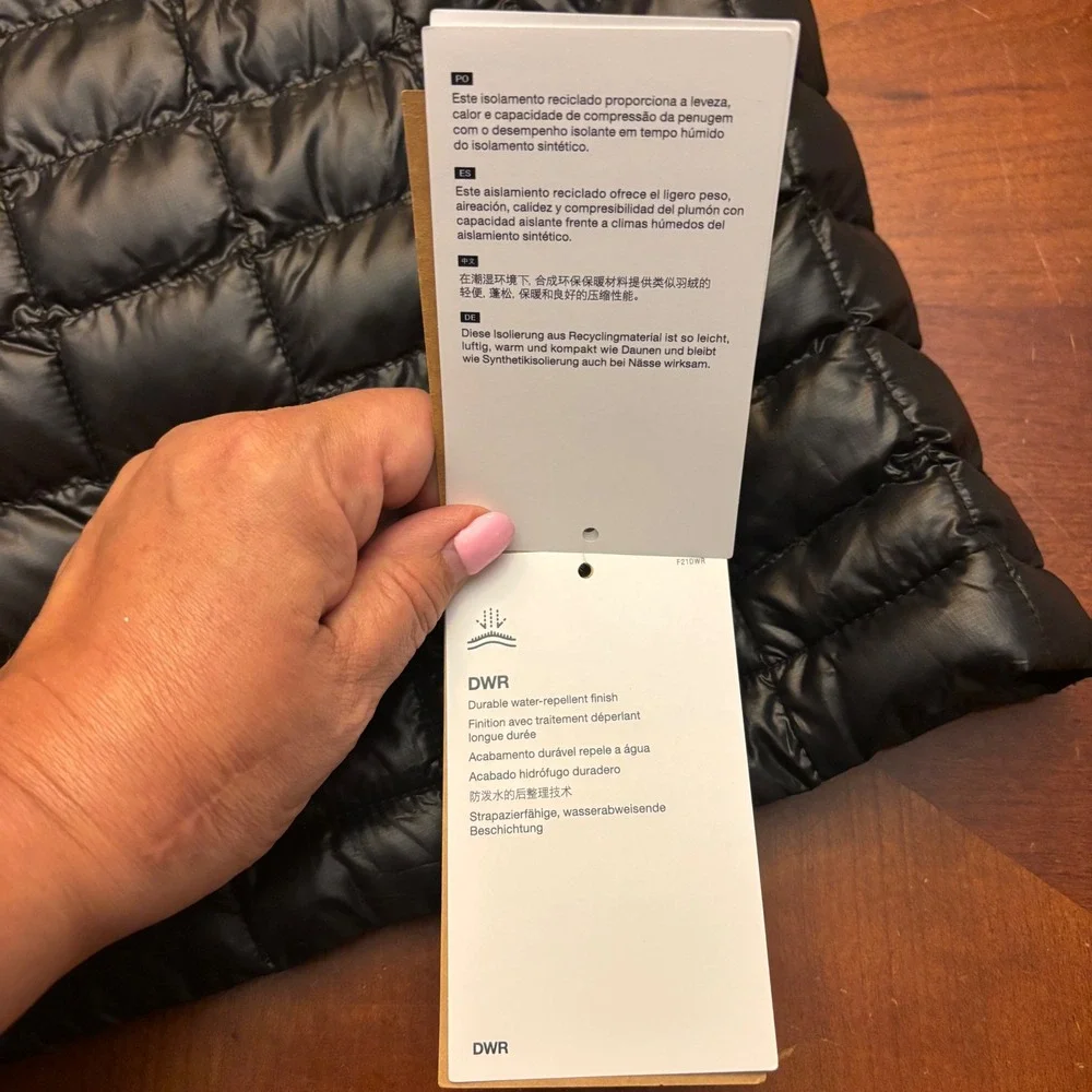 The North Face | ThermoBall Eco‎ Jacket 2.0 | Mens XXL | Black Puffer Full Zip